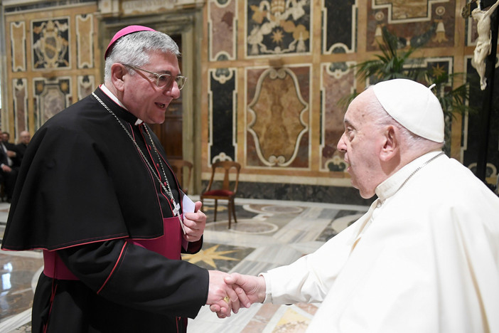 Il Santo Padre incontra la Diocesi di Aosta e la Congregazione dei Canonici del Gran San Bernardo