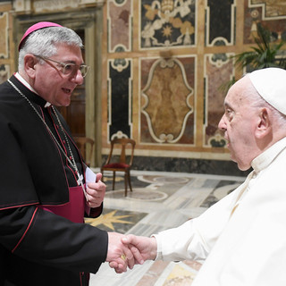 Il Santo Padre incontra la Diocesi di Aosta e la Congregazione dei Canonici del Gran San Bernardo