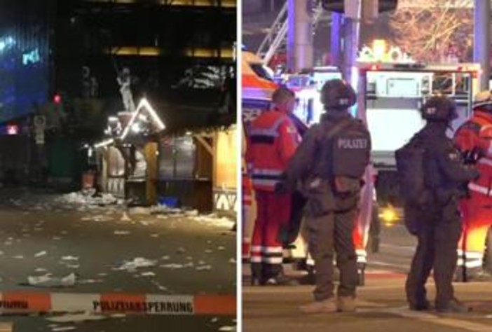 Magdeburgo, auto contro mercatino di Natale: &quot;11 morti e 80 feriti&quot;. Attentatore arrestato