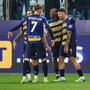 Parma-Monza 2-1: Valenti salva Pecchia in extremis