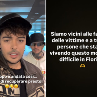 The Kolors bloccati in aeroporto: &quot;L'uragano Milton ci ha fermati&quot;