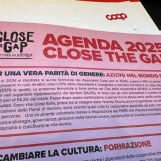 Coop, taglia traguardo 5 anni la campagna 'Close the Gap' per inclusione e parità di genere