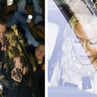 Madonna ospite d'onore alla sfilata di Dolce e Gabbana