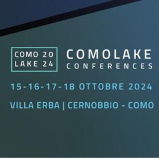 Digitale, al via 'ComoLake2024 - The Great Challenge' con oltre 160 relatori da 14 Paesi