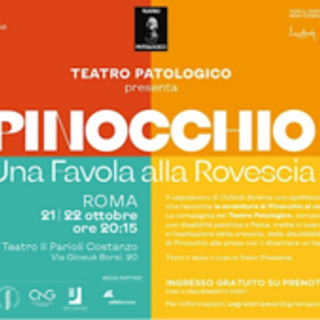 Al Parioli in scena 'Pinocchio: una favola alla rovescia' con il 'Teatro Patologico'