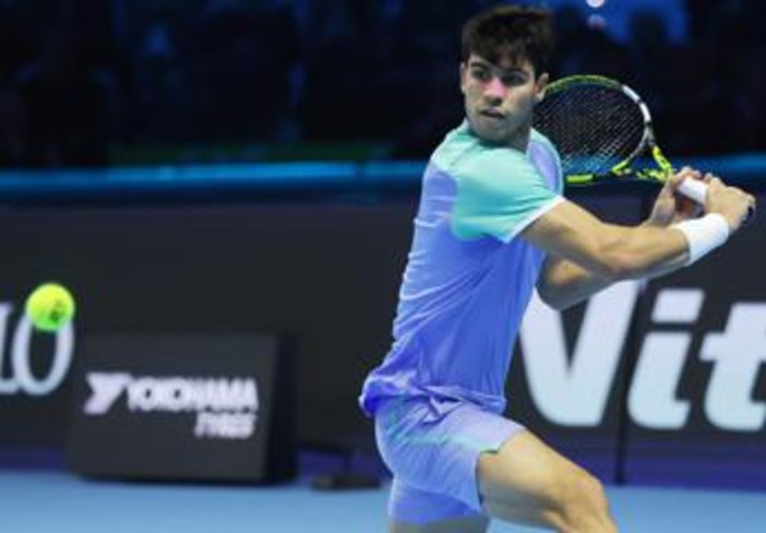 Atp Finals, Alcaraz batte Rublev in 2 set