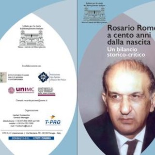 All'Università di Macerata convegno per celebrare centenario nascita Rosario Romeo