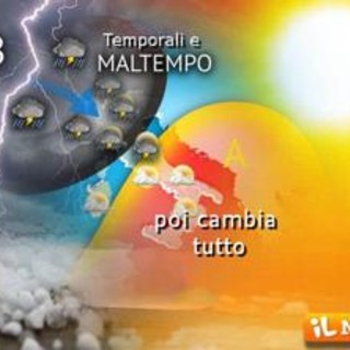 Ciclone sopra l’Italia, ancora maltempo al Centro-Nord: ma da giovedì cambia tutto
