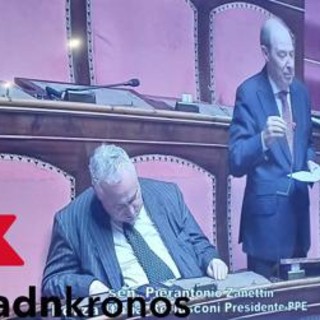 Question time con 'riposino' per Lotito, patron Lazio vinto dal sonno in Senato