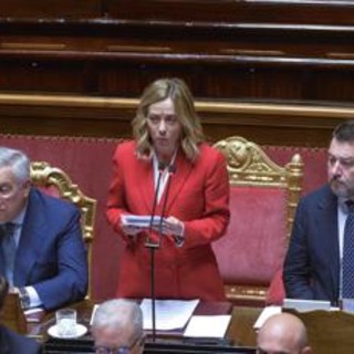 Ue, Meloni al Senato: &quot;Italia modello su migranti&quot;. Appello all'unità su Fitto