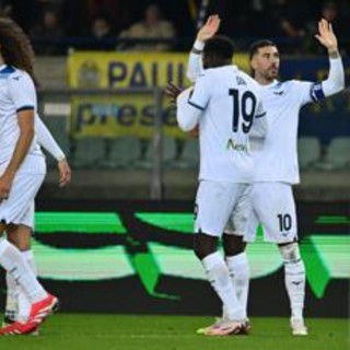 Verona-Lazio 0-3, biancocelesti tornano al quarto posto