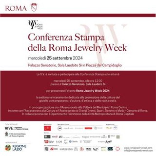 Torna nella Capitale la 'Roma Jewelry Week'